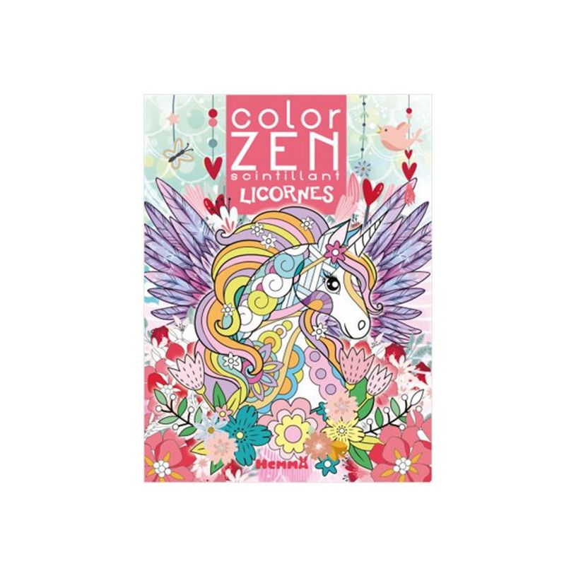 9782508052897-Color Zen scintillant - Licornes - livre à colorier-P_405153106_1-0