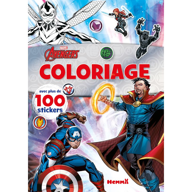 9782508052255-Marvel Avengers - Coloriage avec plus de 100 Stickers-P_405153135_1-0