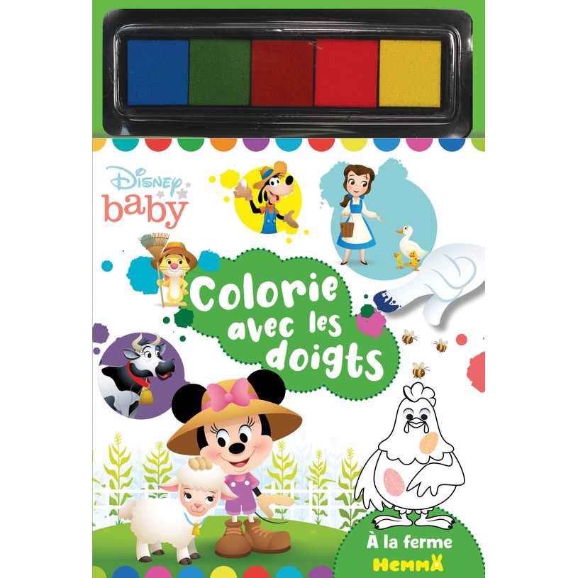 9782508055645-Disney Baby - Colorie avec les doigts - A La Ferme-P_405153139_1-0