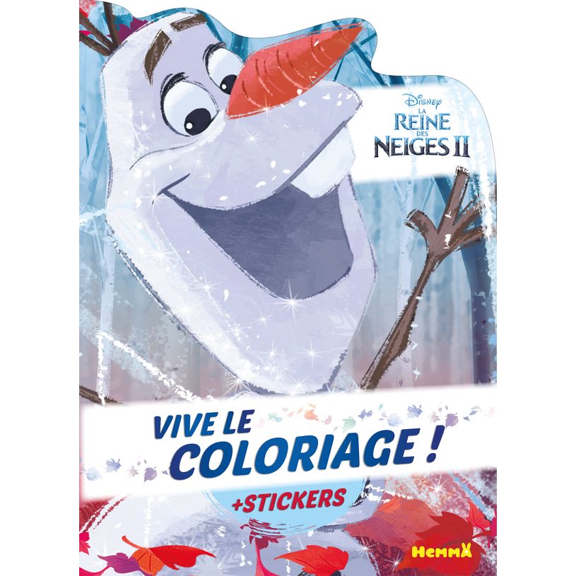 9782508052057-Disney La Reine Des Neiges 2 - Vive le Coloriage ! - Olaf + Stickers-P_405153167_1-0