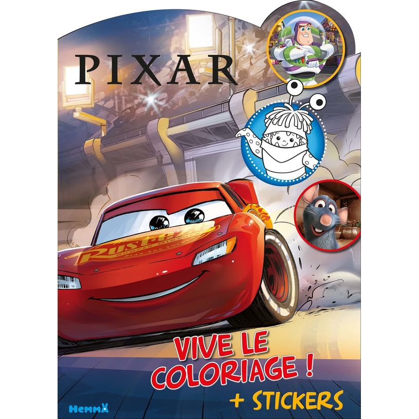 9782508054532-Disney Pixar - Vive le Coloriage ! Cars - Flash Mc Queen-P_405153169_1-0