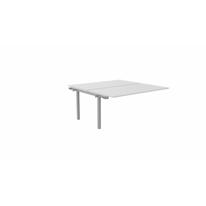 3617350003369-Bureau Bench ARIAL - Plan suivant - L160 x P165 cm - plateau blanc - pieds gris aluminium-P_405153473_1-0