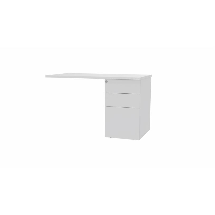 3617350004762-Retour sur caisson bout de bureau CONECT - L120 x P60 cm - plateau blanc - pieds blancs-P_405153685_1-0