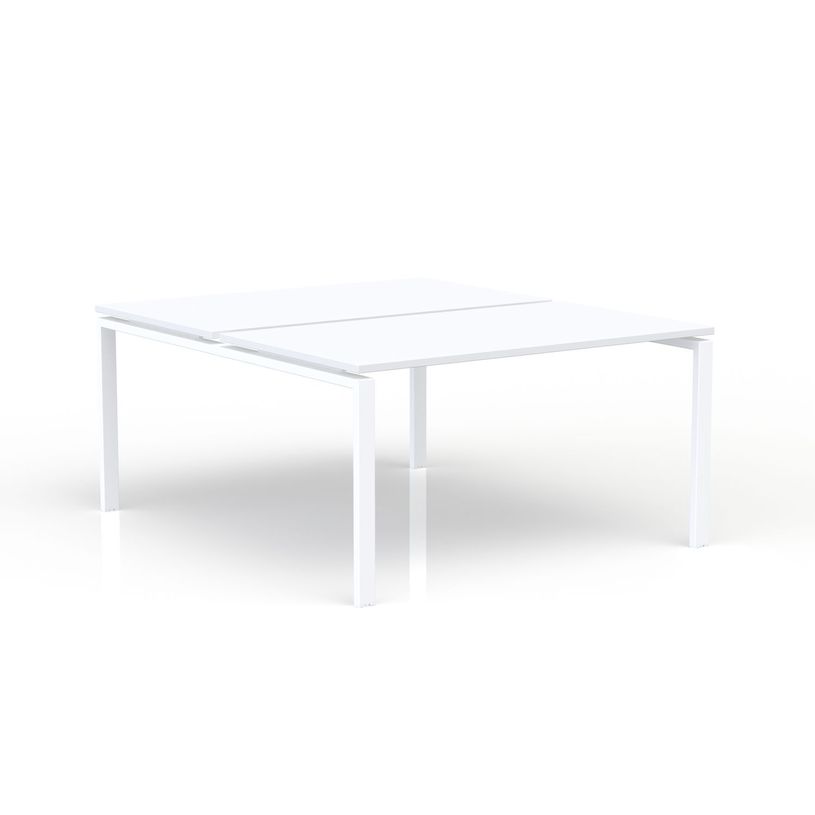 3617350005301-Bureau Bench CONECT - L180 x P165 cm - plateau blanc - pieds blancs-P_405153712_1-0