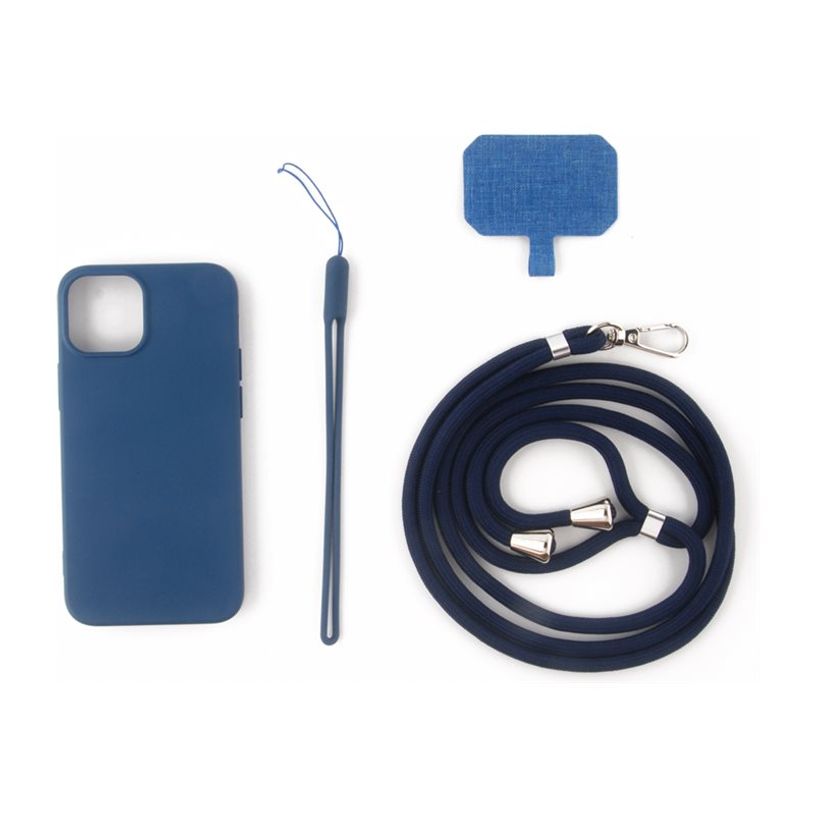 0404051540407-JAYM POP - Coque de protection + tour de cou + dragonne pour Galaxy A54 5G - bleu -P_405154040_3-2