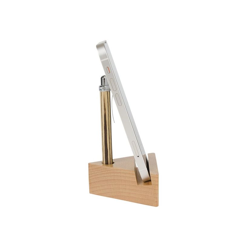 3664447160238-Oberthur Tolède - Mini stylo à bille poussoir - brun-P_405154134_2-2