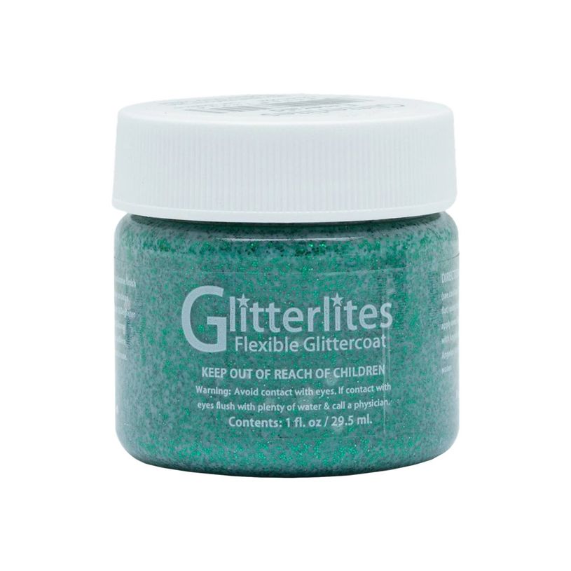 0086366732243-Angelus Glitterlites - Peinture acrylique à paillettes pour cuir - 29,5 ml - émeraude-P_405154238_1-0