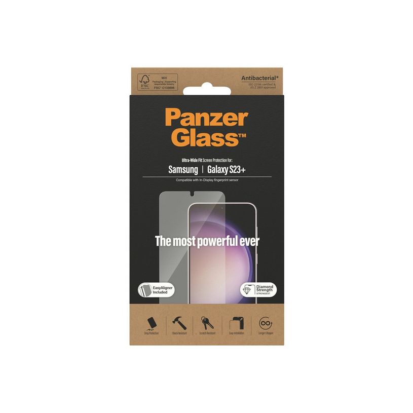 5711724073168-PanzerGlass - Protection d'écran - verre trempé pour Galaxy S23+ - transparent-P_405154349_1-4