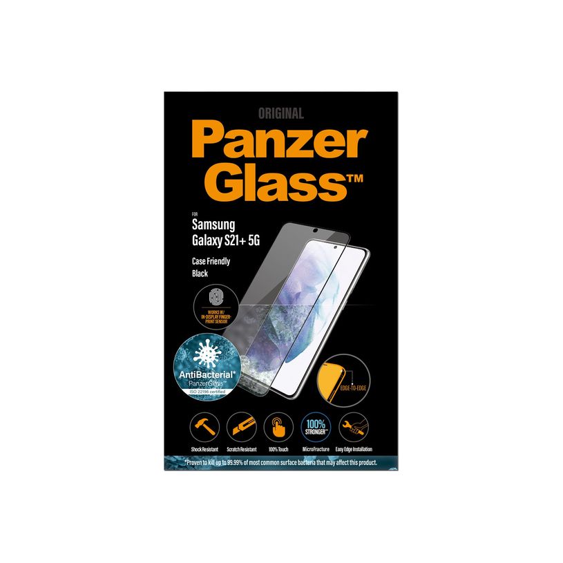 5711724072574-PanzerGlass Case Friendly - Protection d'écran - verre trempé pour Galaxy S21+ 5G - tra-P_405154352_10-9