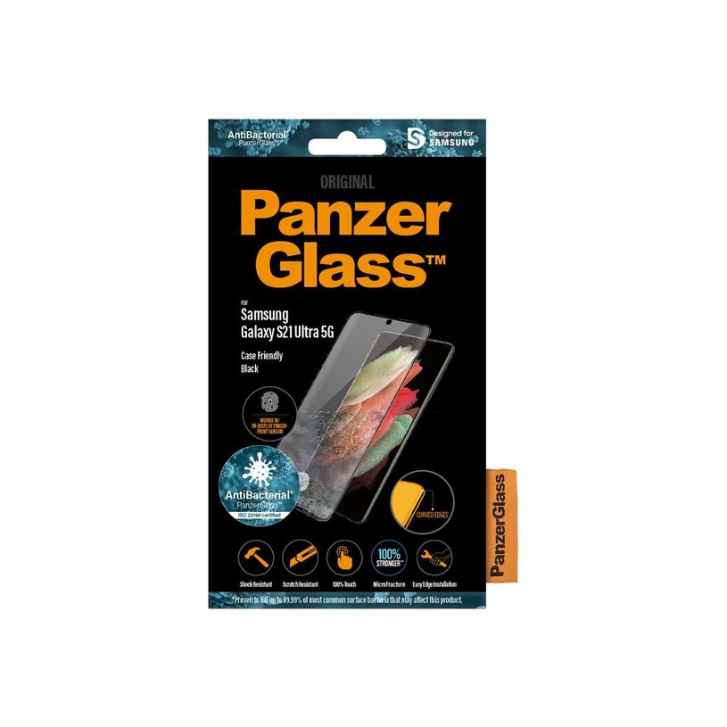 5711724072581-PanzerGlass Case Friendly - Protection d'écran - verre trempé pour  Galaxy S21 Ultra 5G -P_405154353_1-5
