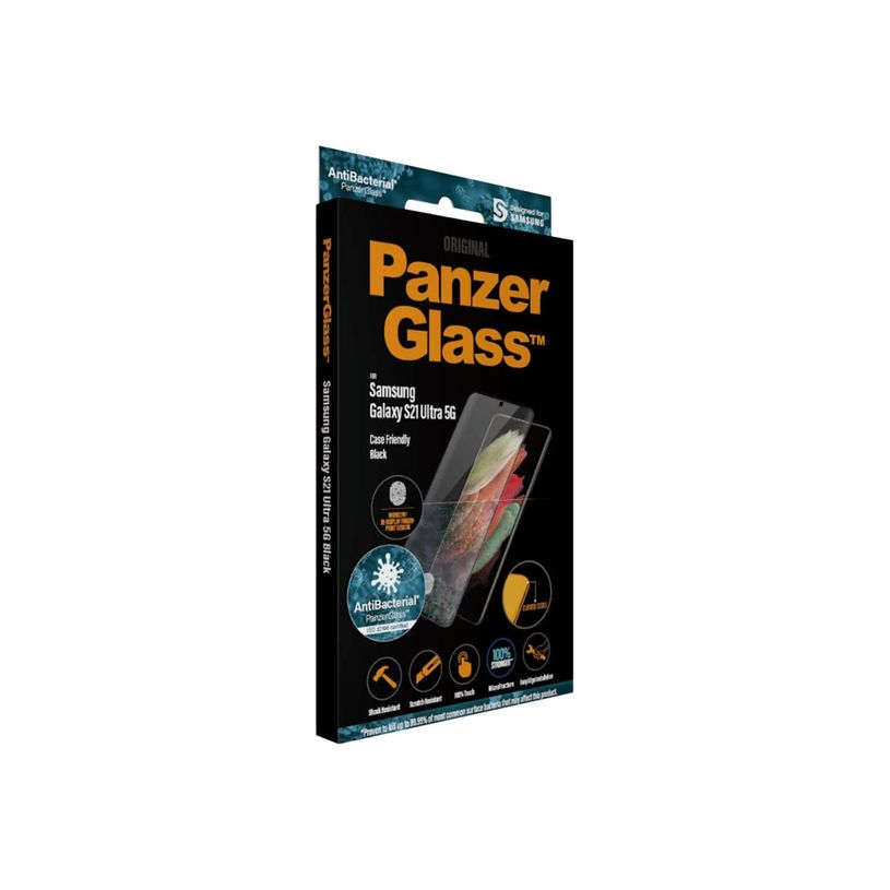 5711724072581-PanzerGlass Case Friendly - Protection d'écran - verre trempé pour  Galaxy S21 Ultra 5G -P_405154353_3-7