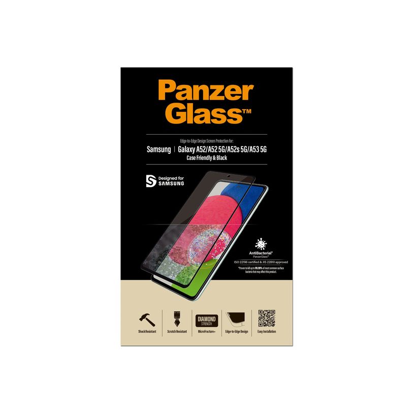 5711724072536-PanzerGlass - Protection d&#x27;écran - verre trempé pour Galaxy A52, A52 5G - transparent-P_405154354_1-6