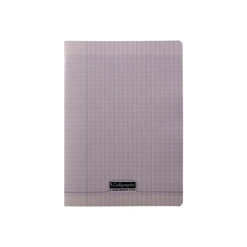 3210330180267-Calligraphe 8000 - Cahier polypro A4 (21x29,7 cm) - 48 pages - grands carreaux (Seyes) - g-P_405154379_1-0
