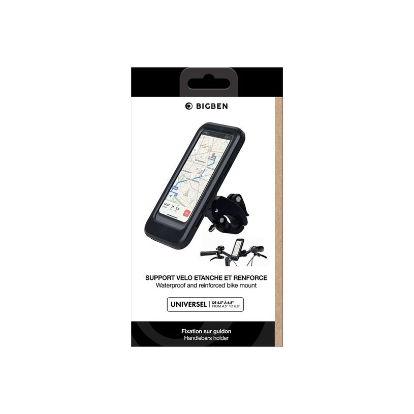 3571211488101-BigBen CONNECTED - Support vélo renforcé et étanche pour téléphone portable - jusqu' -P_405154584_1-1