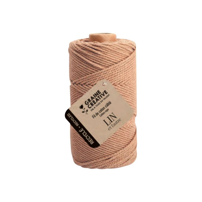 3532432001258-Graine Creative - Cordon de macramé - diamètre de 2 x 100 m - lin - coton recyclé-P_405154837_1-0