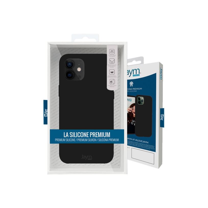 3701263515764-JAYM CLASSIC - coque de protection pour  iPhone 13 pro max - noir-P_405154924_2-1
