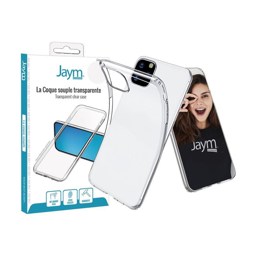 3701263515399-JAYM - Coque de protection  pour iPhone 13 - transparent-P_405154933_7-7