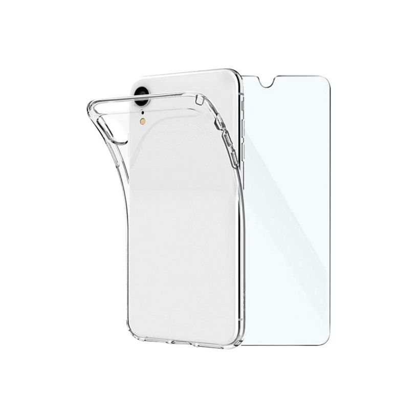 3701263522328-JAYM - pack complet - coque de protection + verre trempé pour Galaxy A34 5G - transparent-P_405155004_1-0