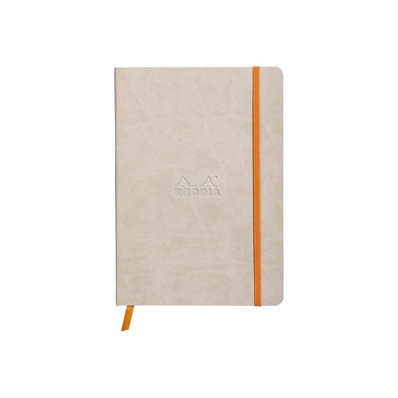 3037921174050-RHODIA Rhodiarama - Carnet souple A5 - 160 pages - ligné - beige-P_405155085_2-0