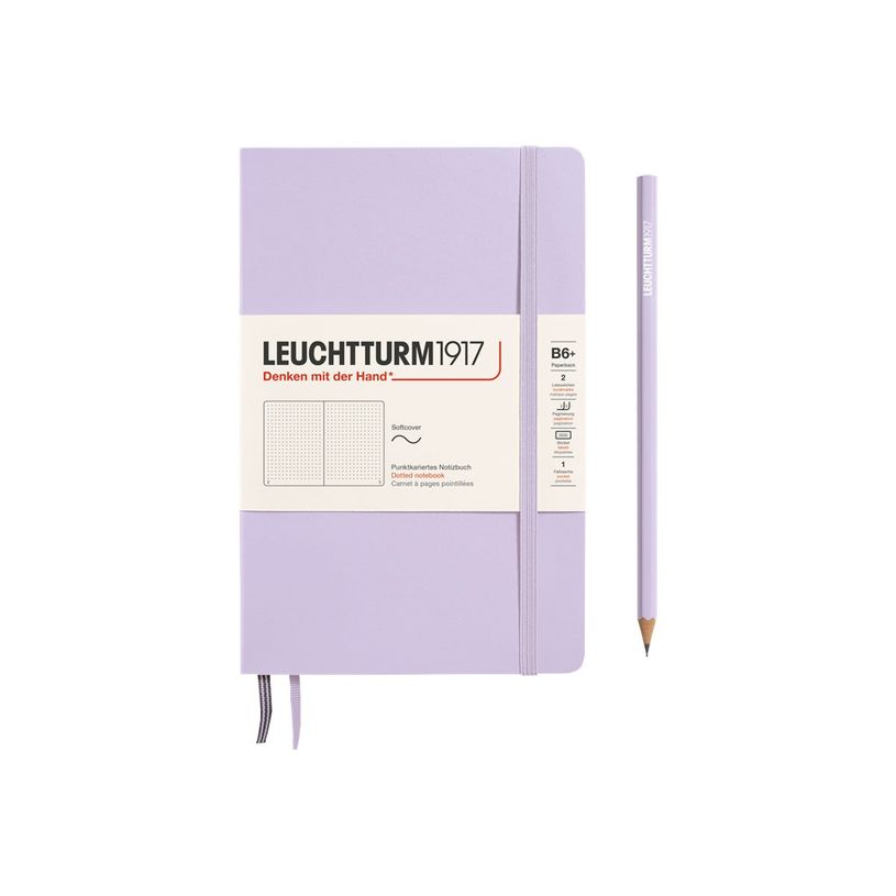 4004117632808-Leuchtturm1917 - Carnet de notes souple B6+ - pointillés - lilas-P_405155293_1-0
