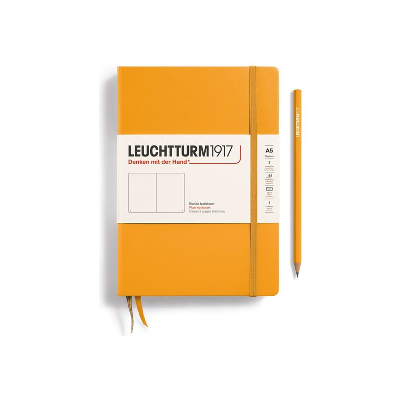 4004117587962-Leuchtturm1917 - Carnet de notes rigide A5 - uni - orange-P_405155325_1-0