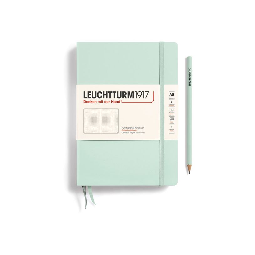 4004117625978-Leuchtturm1917 - Carnet de notes rigide A5 - pointillés - vert d'eau-P_405155355_1-0