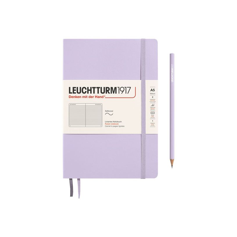 4004117609473-Leuchtturm1917 - Carnet de notes souple A5 - ligné - lilas-P_405155369_1-0