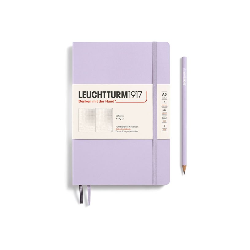 4004117609466-Leuchtturm1917 - Carnet de notes souple A5 - pointillés - lilas-P_405155387_1-0