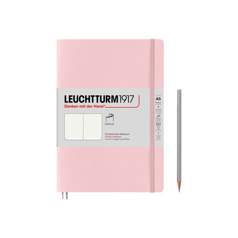 4004117569845-Leuchtturm1917 - Carnet de notes souple A5 - pointillés - rose poudré-P_405155391_1-0