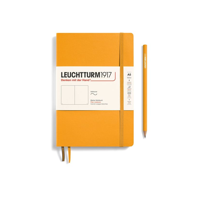 4004117588129-Leuchtturm1917 - Carnet de notes souple A5 - uni - orange-P_405155404_1-0