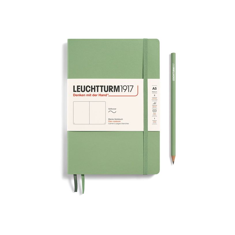 4004117570094-Leuchtturm1917 - Carnet de notes souple A5 - uni - vert sauge-P_405155408_1-0