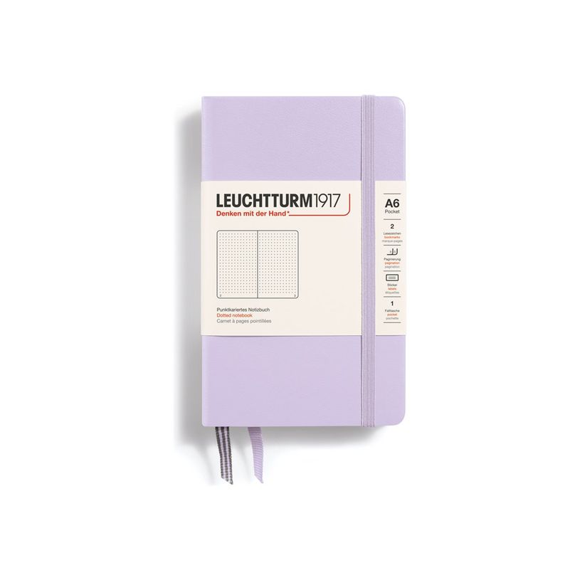 4004117632709-Leuchtturm1917 - Carnet de notes rigide A6 - pointillés - lilas-P_405155432_1-0