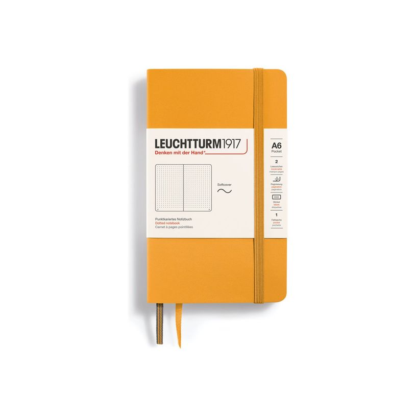 4004117610882-Leuchtturm1917 - Carnet de notes souple A6 - pointillés - orange-P_405155461_1-0