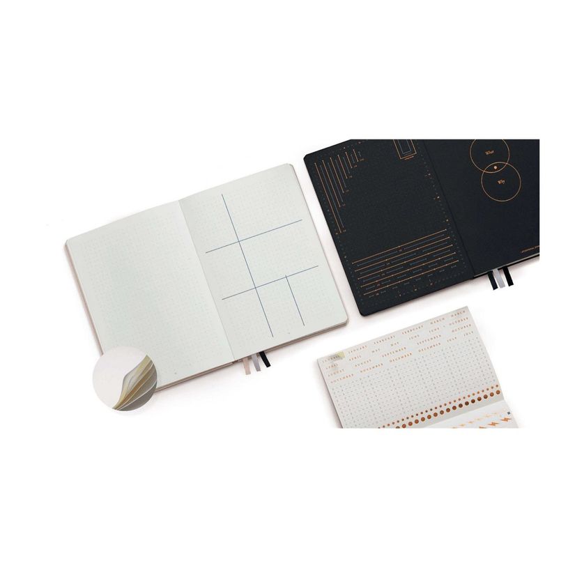 4004117589560-Leuchtturm1917 - Bullet journal - A5 - pointillé - noir-P_405155535_2-1
