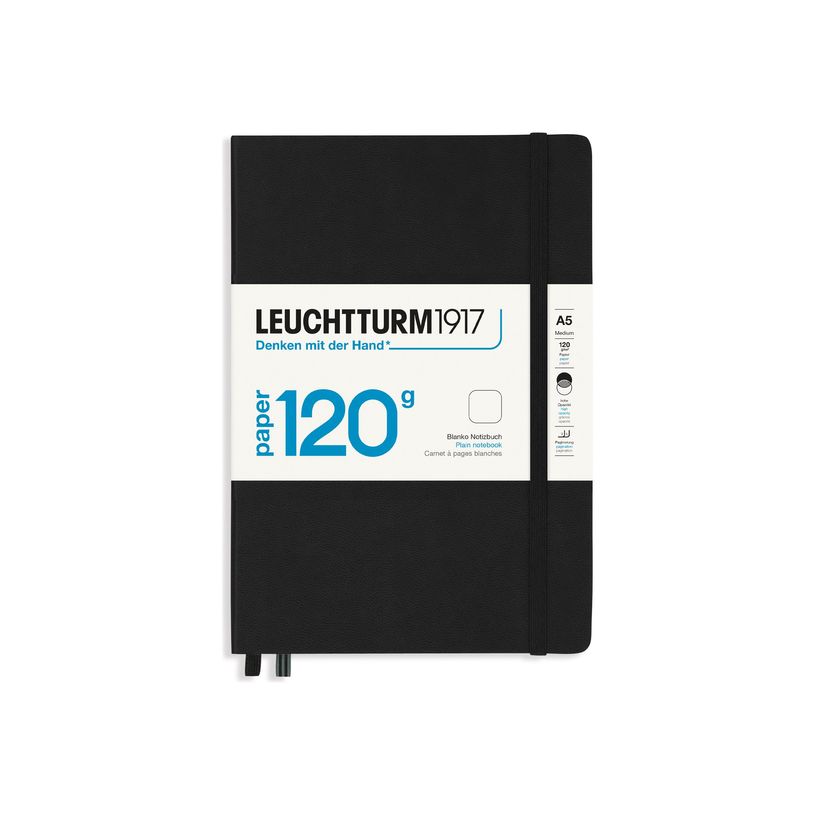 4004117597008-Leuchtturm1917 Edition 120 - Carnet de notes rigide A5 - uni - noir-P_405155537_1-0