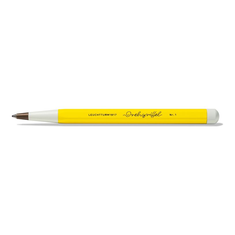 4004117578830-Leuchtturm1917 Drehgriffel Nr. 1 - Stylo à bille bleu roi - jaune-P_405155581_1-0