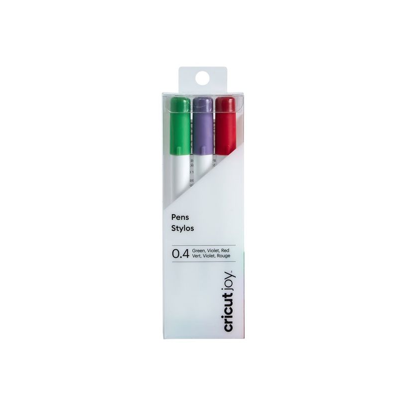 093573398704-Cricut Joy - 3 Stylos feutres - pointe fine 0,4 mm - rouge, vert, violet-P_405155960_1-0