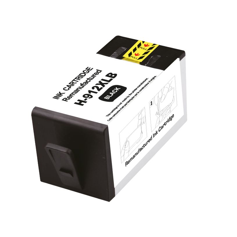 3584770327019-Cartouche remanufacturée HP 912XL - noir - UPrint--1