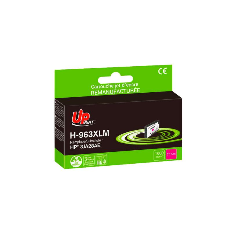 3584770327088-Cartouche remanufacturée HP 963XL - magenta - UPrint--0