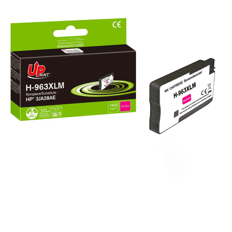 3584770327088-Cartouche remanufacturée HP 963XL - magenta - UPrint--2