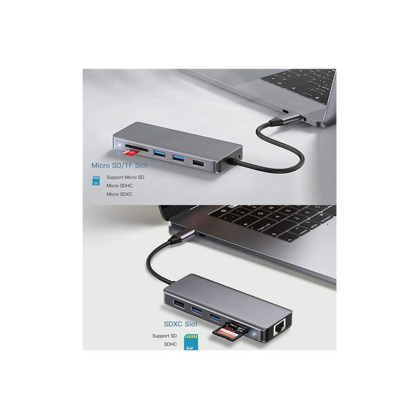 3303170099438-T'nB iClick - Station d'accueil - USB-C - HDMI - GigE-P_405156166_11-4