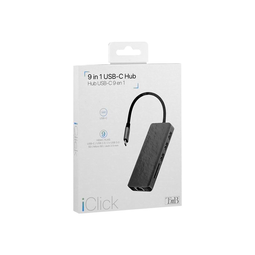 3303170099438-T'nB iClick - Station d'accueil - USB-C - HDMI - GigE-P_405156166_2-11