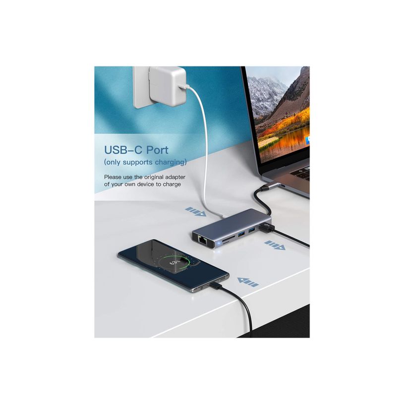 3303170099438-T'nB iClick - Station d'accueil - USB-C - HDMI - GigE-P_405156166_5-8