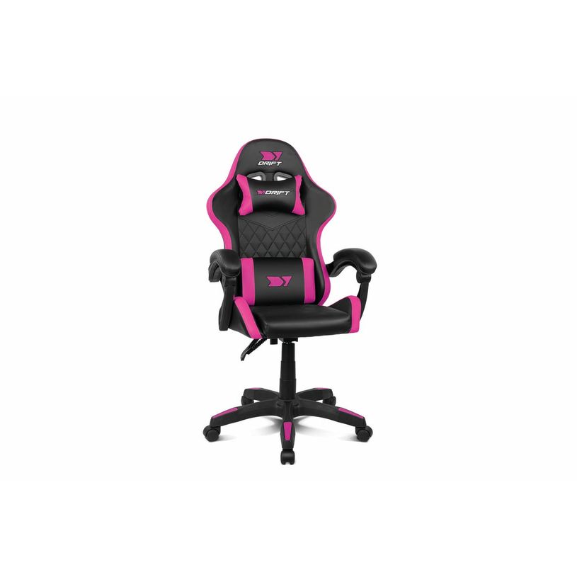 8436587974403-Fauteuil gamer Drift - accoudoirs - appui-tête intégré - noir et rose-P_405156170_1-0