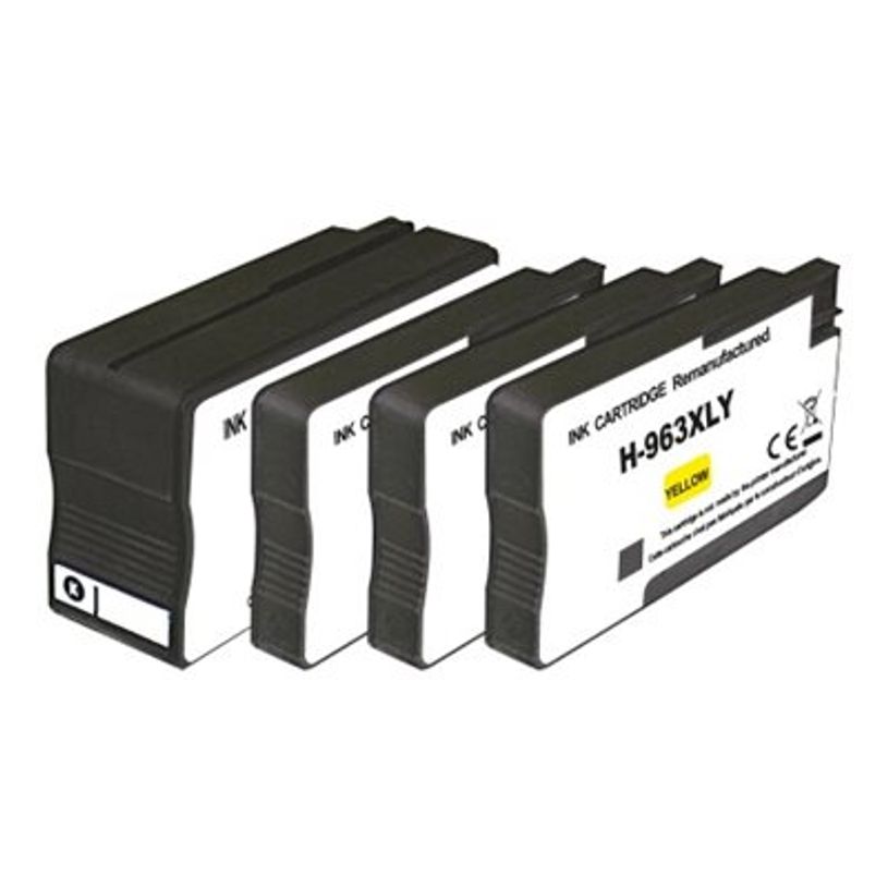 3584770327095-Cartouche remanufacturée HP 963XL - pack de 4 - noir, jaune, cyan, magenta - UPrint-P_405156258_1-0