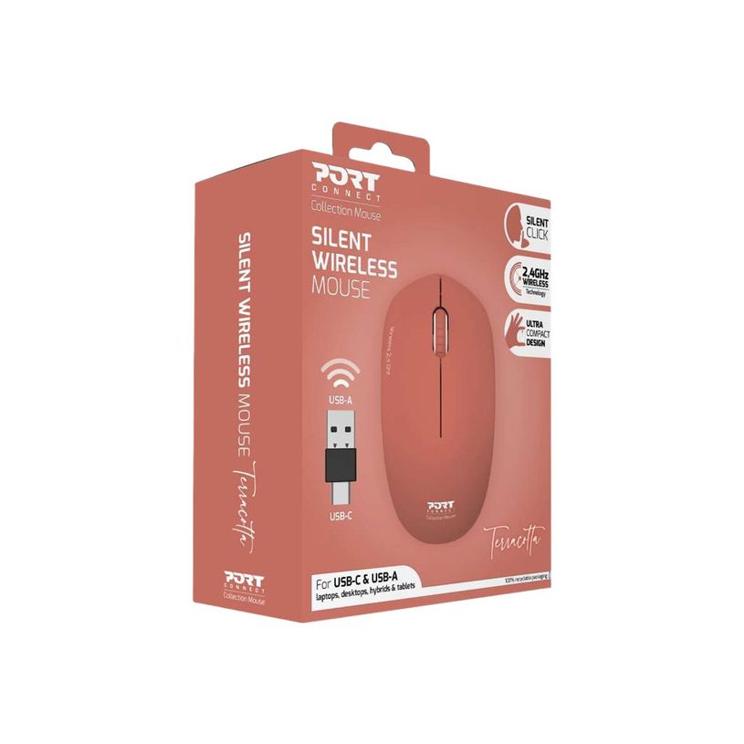 3567049005429-PORT Connect - Souris sans fil - terracota-P_405156472_4-5