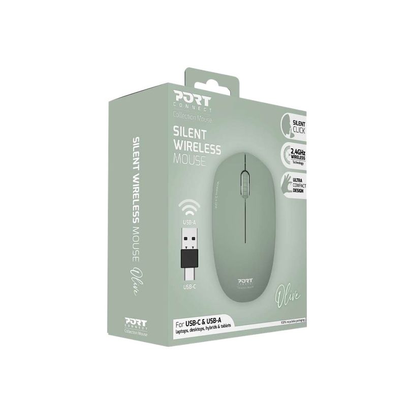 3567049005436-PORT Connect - Souris sans fil - olive-P_405156473_1-4