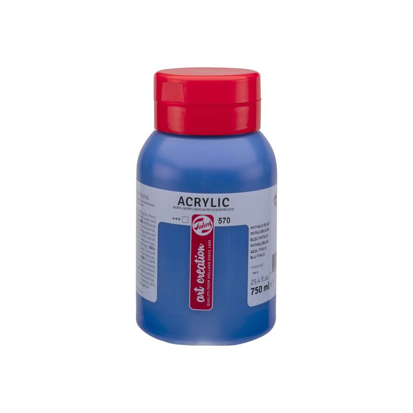 8712079459871-Talens Art Creation - peinture - peinture acrylique - bleu phtalo - 750 ml-P_405156608_2-0