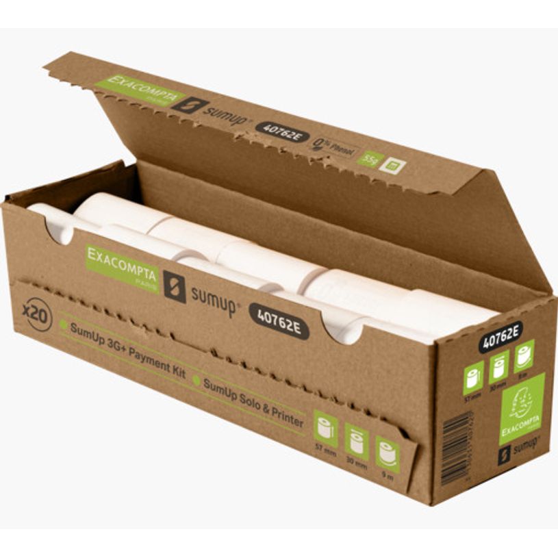 3130631407620-Exacompta - 20 Bobines thermiques - rouleaux pour SUMUP - 57 x 30 mm x 9 m - sans phénol -P_405156641_9-1