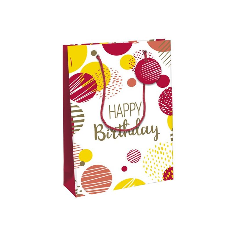 5033601013020-Clairefontaine Excellia - Sac cadeau - 26,5 x 14 x 33 cm - joyeux anniversaire - rose-P_405156675_1-0